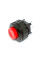 Купить Кнопка (DS-500), без фиксации, круглая, без подсветки, OFF-(ON), 2PIN, Красный, Черный Магазин радиоэлектроники и радиодеталей RELCOMA, радиорынок каталог Киев, Украина