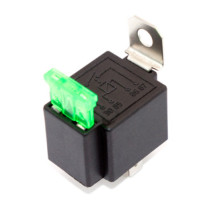 Купити Реле автомобільне 30А, 12VDC, 4PIN, з запобіжником Магазин радіоелектроніки та радіодеталей RELCOMA, радіоринок каталог Київ, Україна