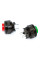 Купить Кнопка (DS-500), без фиксации, круглая, без подсветки, OFF-(ON), 2PIN, Зеленый, Черный Магазин радиоэлектроники и радиодеталей RELCOMA, радиорынок каталог Киев, Украина