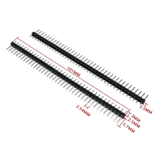 Купити PLS-40 короткі KLS1-207-1-40-S-3 * 2.5 * 8 - Pin Header 2.54mm (stright pin type) for Female with Hight 2.5mm 1row 40pin Магазин радіоелектроніки та радіодеталей RELCOMA, радіоринок каталог Київ, Україна