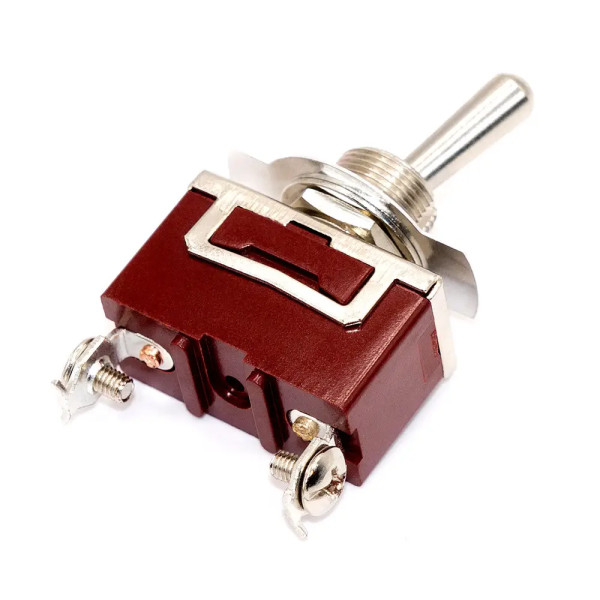 Купити Тумблер (KN3C-101), з фіксацією, 15А, 250V, ON-OFF, 2PIN (гвинти) Магазин радіоелектроніки та радіодеталей RELCOMA, радіоринок каталог Київ, Україна