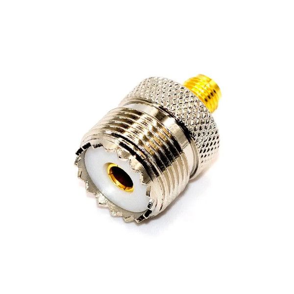 Купити Перехідник SMA – UHF, гніздо SMA standard – гніздо UHF (SO239), корпус metal Магазин радіоелектроніки та радіодеталей RELCOMA, радіоринок каталог Київ, Україна