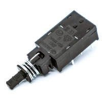 Купити Кнопка ПКН з фіксацією, JD01 (PWL-2P2T), 220V, 6A, 6PIN, на витяжку Магазин радіоелектроніки та радіодеталей RELCOMA, радіоринок каталог Київ, Україна