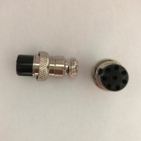Купити Гніздо GX16 на кабель метал 10PIN d=16mm Магазин радіоелектроніки та радіодеталей RELCOMA, радіоринок каталог Київ, Україна