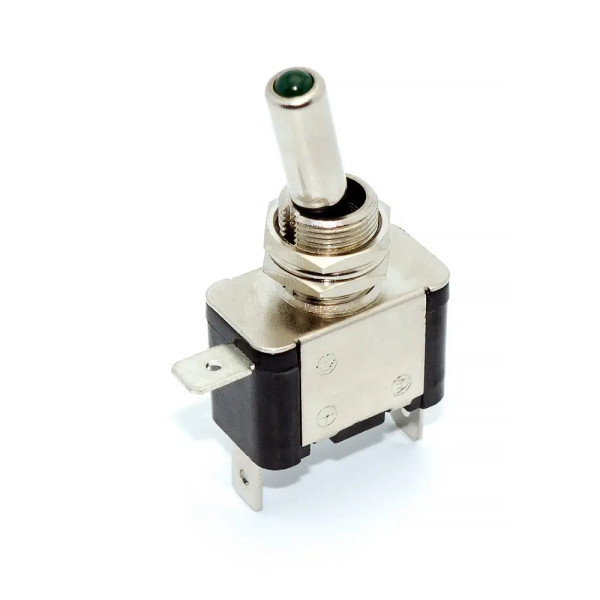 Купити Тумблер SW-07D, з фіксацією, 20А, з підсвічуванням 12V Червоний, ON-OFF, 3PIN Магазин радіоелектроніки та радіодеталей RELCOMA, радіоринок каталог Київ, Україна