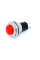 Купить Кнопка DS-316 без фиксации, круглая, без подсветки, OFF-(ON),  2PIN, Красный, Серебристый Магазин радиоэлектроники и радиодеталей RELCOMA, радиорынок каталог Киев, Украина