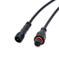 Купить Комплект геметичных разъемов M10, 2PIN, IP67, с кабелем Магазин радиоэлектроники и радиодеталей RELCOMA, радиорынок каталог Киев, Украина
