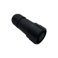 Купити Роз'єм герметичний LLT-M14 (female), IP68, гніздо 14мм, 5PIN, на кабель Магазин радіоелектроніки та радіодеталей RELCOMA, радіоринок каталог Київ, Україна