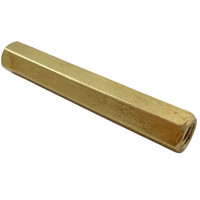 Купити Стойка M4*35 Female to Female brass standoff spacer Hexagonal Stud Spacer Hollow Pillar Магазин радіоелектроніки та радіодеталей RELCOMA, радіоринок каталог Київ, Україна