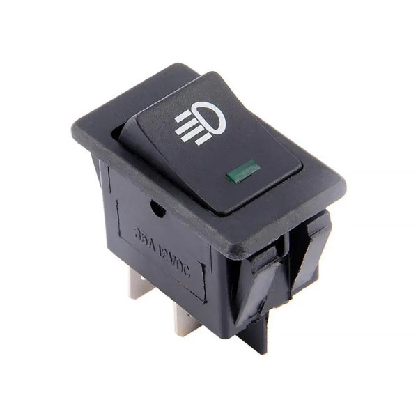 Купити Противотуманка ASW-17D, з підсвічуванням 12V, 4PIN, Зелений, Чорний Магазин радіоелектроніки та радіодеталей RELCOMA, радіоринок каталог Київ, Україна