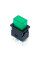 Купити Кнопковий перемикач (PS23-16N-2) з фіксацією, з підсвіткою, 12А 250VAC, ON-OFF,  4PIN, Зелений, Чорний Магазин радіоелектроніки та радіодеталей RELCOMA, радіоринок каталог Київ, Україна