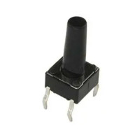 Купити Тактова кнопка (KFC-A06-H) без фіксації, OFF-(ON), 4PIN, 6*6*15 Магазин радіоелектроніки та радіодеталей RELCOMA, радіоринок каталог Київ, Україна