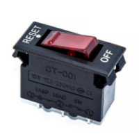 Купити Автоматичний вимикач ST-001, 15А, підсвічування 220V, 3PIN, ON-OFF, Червоний Магазин радіоелектроніки та радіодеталей RELCOMA, радіоринок каталог Київ, Україна