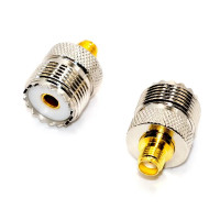 Купити Перехідник SMA – UHF, гніздо SMA standard – гніздо UHF (SO239), корпус metal Магазин радіоелектроніки та радіодеталей RELCOMA, радіоринок каталог Київ, Україна