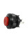 Купить Кнопка (DS-500), без фиксации, круглая, без подсветки, OFF-(ON), 2PIN, Красный, Черный Магазин радиоэлектроники и радиодеталей RELCOMA, радиорынок каталог Киев, Украина