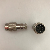 Купити Штекер GX16 на кабель метал 7PIN d=16mm Магазин радіоелектроніки та радіодеталей RELCOMA, радіоринок каталог Київ, Україна