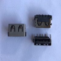 Купити Гніздо USB A монтажне кутове короткий Магазин радіоелектроніки та радіодеталей RELCOMA, радіоринок каталог Київ, Україна