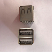 Купити 2хГнізно USB A монтажне пряме Магазин радіоелектроніки та радіодеталей RELCOMA, радіоринок каталог Київ, Україна