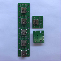 Купити Модуль mini USB PCB гніздо на платі Магазин радіоелектроніки та радіодеталей RELCOMA, радіоринок каталог Київ, Україна