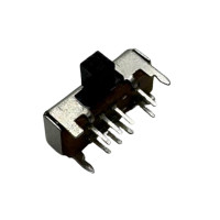 Купить Переключатель ползунковый угловой , 3 положения, тип1, 8PIN Магазин радиоэлектроники и радиодеталей RELCOMA, радиорынок каталог Киев, Украина