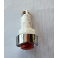 Купить Неоновая индикация 12V,  с отражателем, на винтах,  в корпусе, 12mm, Красный Магазин радиоэлектроники и радиодеталей RELCOMA, радиорынок каталог Киев, Украина
