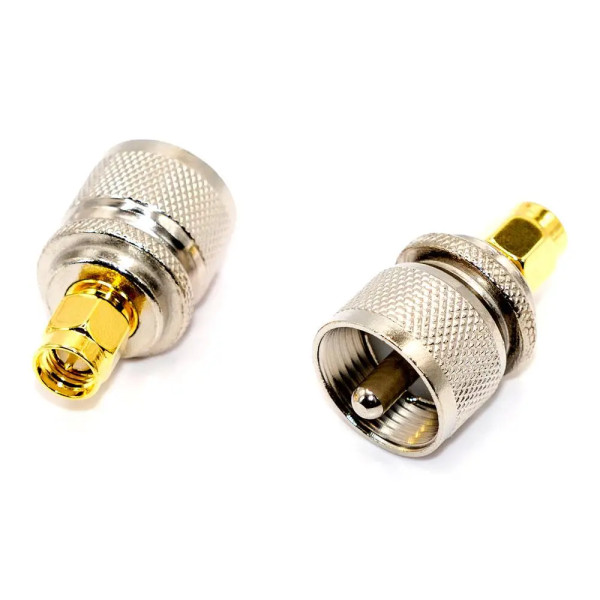 Купити Перехідник UHF - SMA, штекер UHF (PL259) (male) штекер SMA standard (male), metal Магазин радіоелектроніки та радіодеталей RELCOMA, радіоринок каталог Київ, Україна