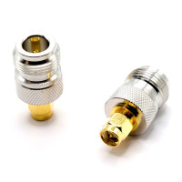 Купити Перехідник SMA - N-type, штекер SMA (male) standard - гніздо N-type (female), корпус латунь Магазин радіоелектроніки та радіодеталей RELCOMA, радіоринок каталог Київ, Україна