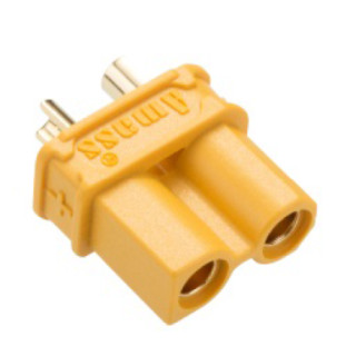Купить Разъем питания Amass , гнездо , 2pin, XT30-F, 30A Магазин радиоэлектроники и радиодеталей RELCOMA, радиорынок каталог Киев, Украина
