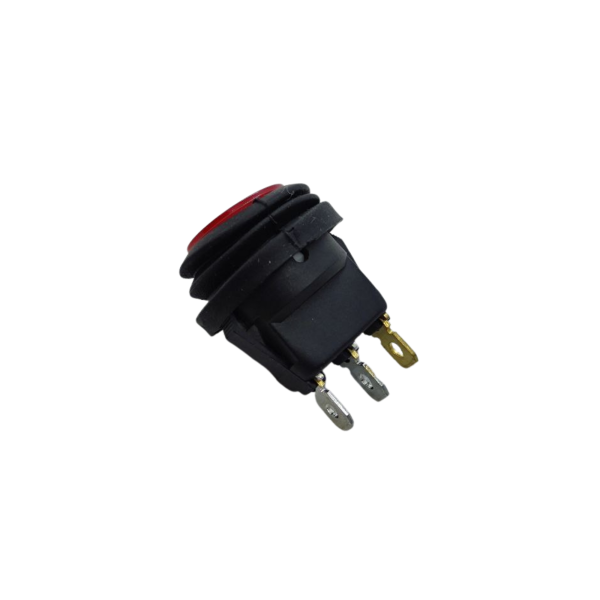 Купить Переключатель KCD1-8-101NW с фиксацией, c подсветкой 220V, ON-OFF, влагозащитный IP65, 3 PIN, Красный Магазин радиоэлектроники и радиодеталей RELCOMA, радиорынок каталог Киев, Украина