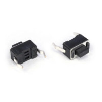 Купить Тактовая кнопка KFC-003C, без фиксации, OFF-(ON), 2PIN, 6*3*4.3 Магазин радиоэлектроники и радиодеталей RELCOMA, радиорынок каталог Киев, Украина
