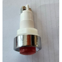 Купить Неоновая индикация 220V,  с отражателем, на винтах,  в корпусе, 12mm, Красный Магазин радиоэлектроники и радиодеталей RELCOMA, радиорынок каталог Киев, Украина
