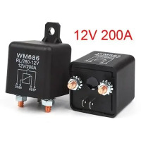 Купити Реле пускове 200А 12V 220 ohm Магазин радіоелектроніки та радіодеталей RELCOMA, радіоринок каталог Київ, Україна