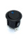 Купить Переключатель клавишный KCD1-5-101EN с фиксацией c индикатором 12V ON-OFF 3 Pin, Синий, Черный Магазин радиоэлектроники и радиодеталей RELCOMA, радиорынок каталог Киев, Украина