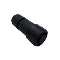 Купити Роз'єм герметичний LLT-M14 (female), IP68, гніздо 14мм, 4PIN, на кабель Магазин радіоелектроніки та радіодеталей RELCOMA, радіоринок каталог Київ, Україна
