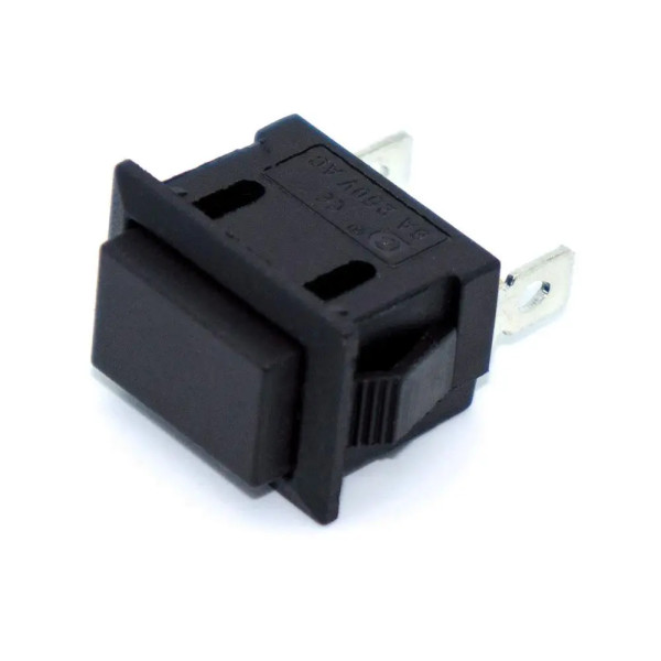 Купить Кнопка (PBS-101R), без фиксацией, 6A 250VAC, OFF-(ON), 2PIN, Черный, Черный Магазин радиоэлектроники и радиодеталей RELCOMA, радиорынок каталог Киев, Украина
