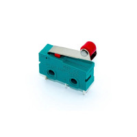 Купить Микропереключатель KW4-Z5F, 20*6*11мм, с планкой и роликом, 5A 250VAC, 3PIN Магазин радиоэлектроники и радиодеталей RELCOMA, радиорынок каталог Киев, Украина