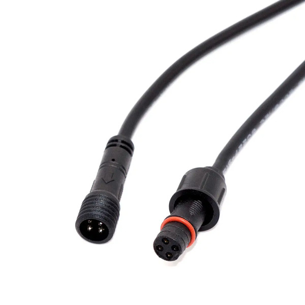Купить Комплект геметичных разъемов M10, 4PIN, IP67, с кабелем Магазин радиоэлектроники и радиодеталей RELCOMA, радиорынок каталог Киев, Украина