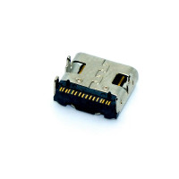Купити Гніздо TYPE-C 16pin, монтажне SMD на плату, 4 кріплення, USB-C-01 Магазин радіоелектроніки та радіодеталей RELCOMA, радіоринок каталог Київ, Україна