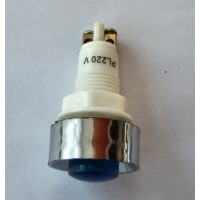 Купити Неонова індикація 12V, з відбивачем, на гвинтах, в корпусі, 12mm, Синій Магазин радіоелектроніки та радіодеталей RELCOMA, радіоринок каталог Київ, Україна