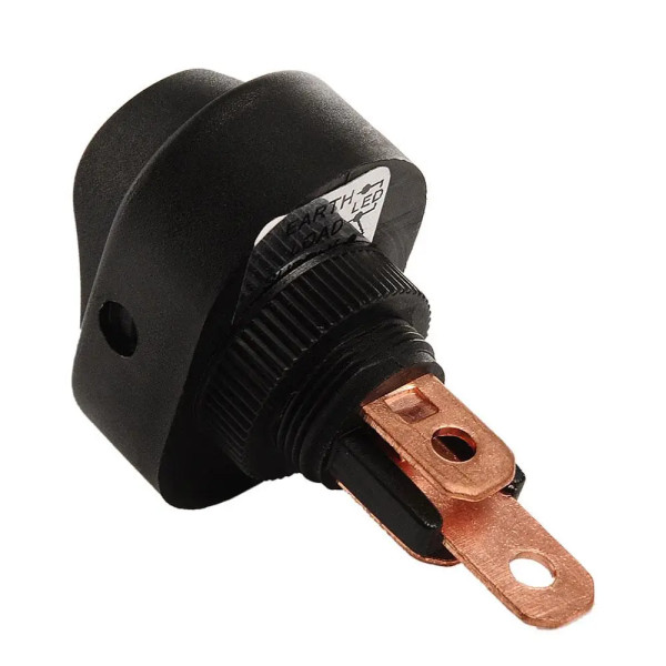 Купити Перемикач овальний ASW-20D, з підсвічуванням 12V, ON-OFF, 3PIN, Червоний, Чорний Магазин радіоелектроніки та радіодеталей RELCOMA, радіоринок каталог Київ, Україна