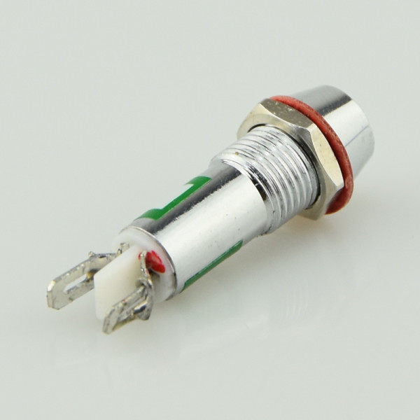 Купить Неоновая индикация 220V в железном корпусе (XD22-8) 8mm, Желтый Магазин радиоэлектроники и радиодеталей RELCOMA, радиорынок каталог Киев, Украина