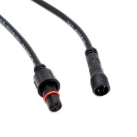 Купить Комплект геметичных разъемов M10, 4PIN, IP67, с кабелем Магазин радиоэлектроники и радиодеталей RELCOMA, радиорынок каталог Киев, Украина