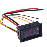 Купити Цифровий вольтметр 100V (Червоний) та Амперметр 50А (Синій),  48*29*16mm Магазин радіоелектроніки та радіодеталей RELCOMA, радіоринок каталог Київ, Україна