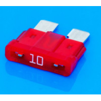 Купити Запобіжник авто FUSE, плоский, П-подібний, (standard), 10А Магазин радіоелектроніки та радіодеталей RELCOMA, радіоринок каталог Київ, Україна