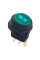 Купить Переключатель KCD1-8-101NW, с фиксацией, c подсветкой 12V, Влагозащита IP65, ON-OFF, Зеленый Магазин радиоэлектроники и радиодеталей RELCOMA, радиорынок каталог Киев, Украина