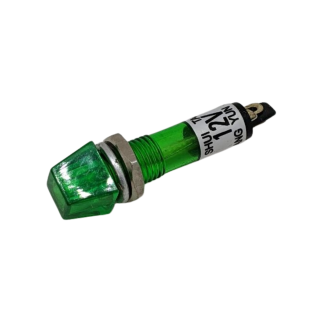 Купить Неоновая индикация 12V, в пластиковом корпусе, 8mm, квадратная, Зеленый Магазин радиоэлектроники и радиодеталей RELCOMA, радиорынок каталог Киев, Украина